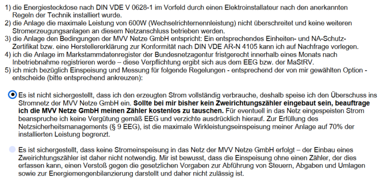 Balkonkraftwerk anmelden (ohne überflüssige Bürokratie)